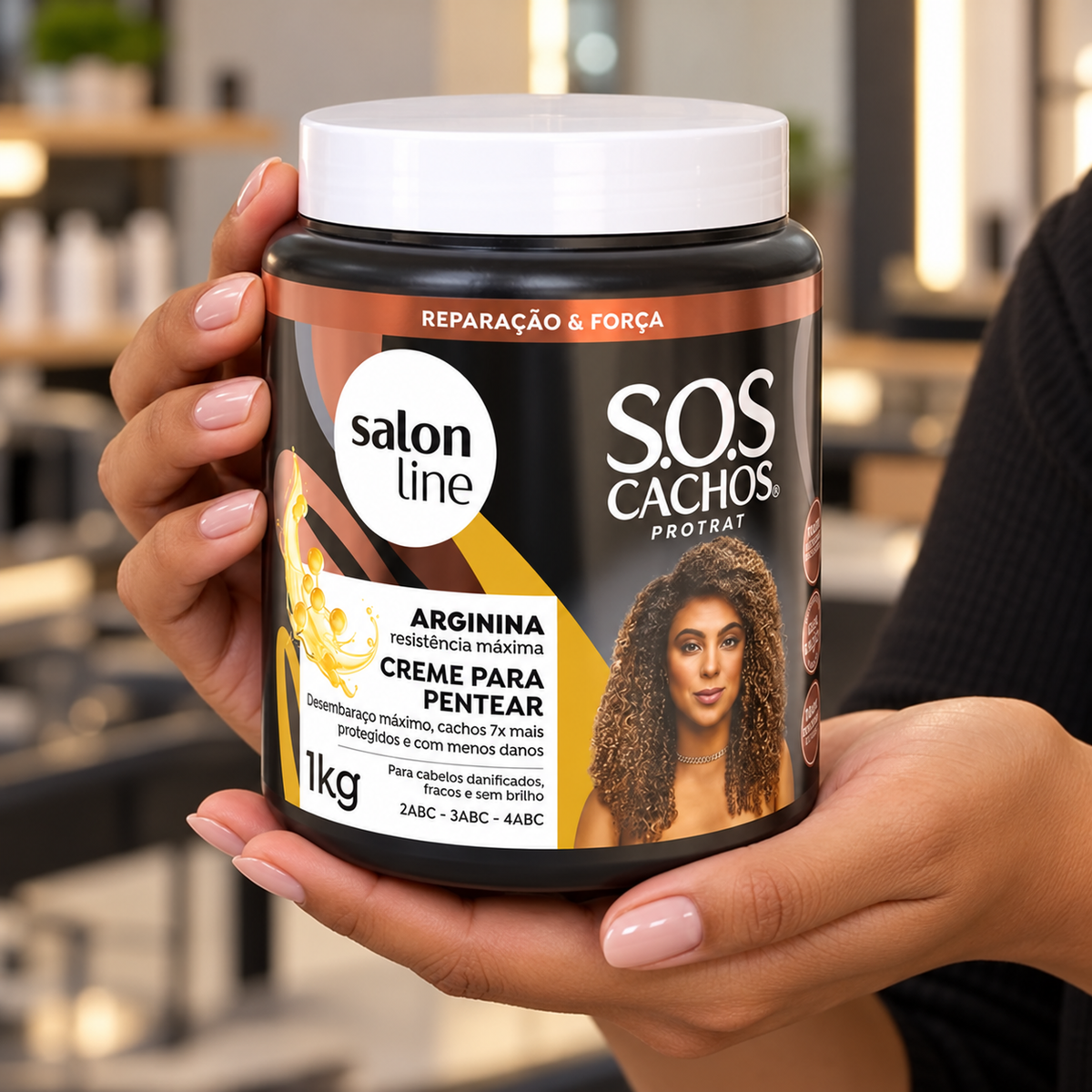 Salon Line SOS Arginin Stylingcreme 1 kg – Illustrative Darstellung