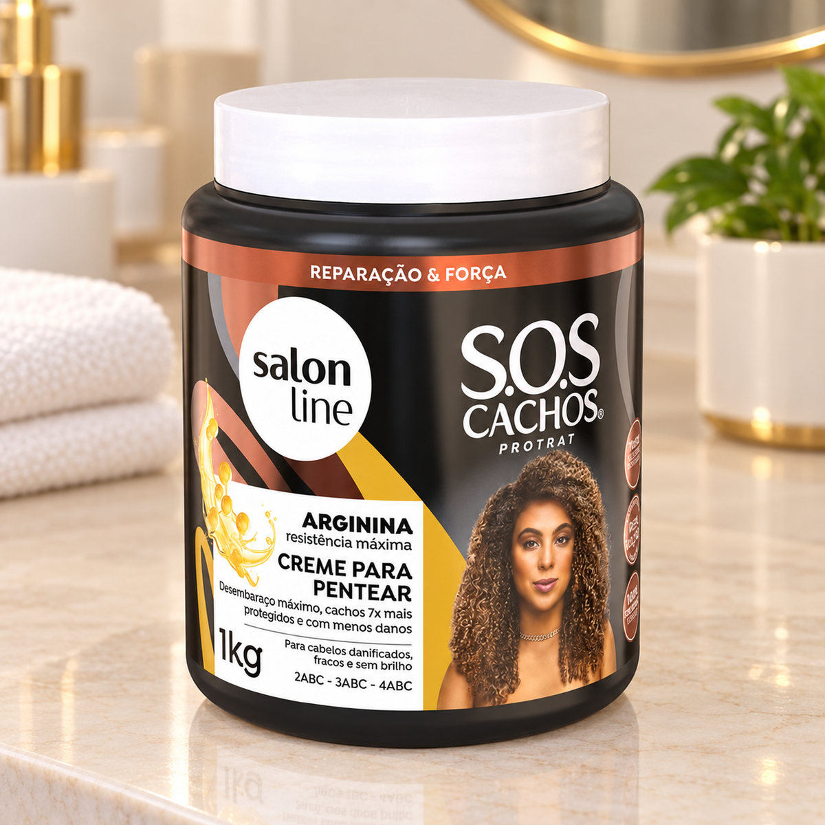 Salon Line SOS Arginin Stylingcreme 1 kg – Illustrative Darstellung