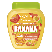 Skala Frutástica Banana Creme de Tratamento e Pentear 2 em 1 1 kg