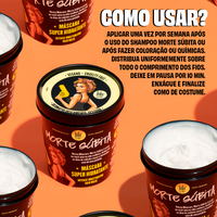 Lola Morte Súbita Máscara 450g — Modo de utilização do fabricante