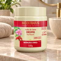 Bio Extratus Crespos Banho de Creme 500g - detalhe ambient