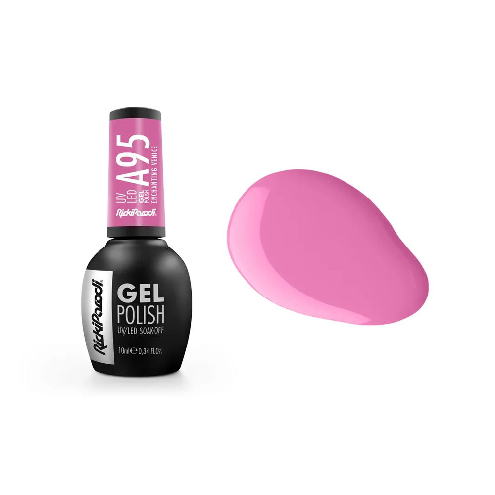 Gel Polish RickiParodi Enchanting Venice A95 10 ml — packaging and shade