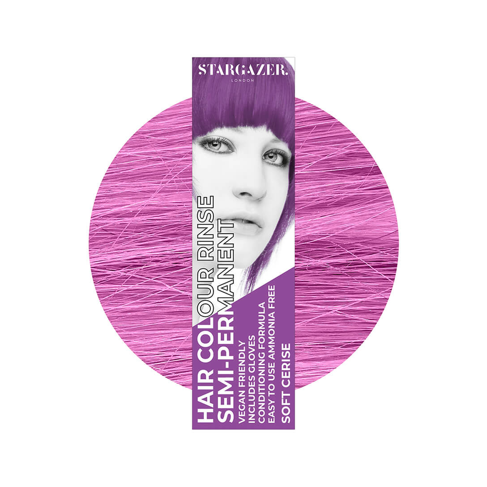 Stargazer Coloração Semi-Permanente Soft Cerise 70 ml — embalagem