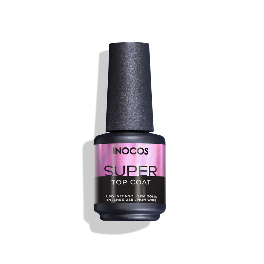 Super Top Coat INOCOS 15 ml — embalagem