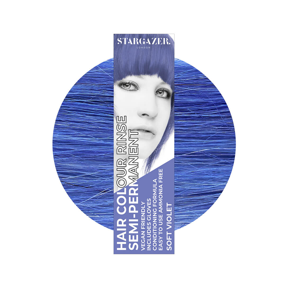 Stargazer Coloração Semi-Permanente Soft Violet 70 ml — embalagem
