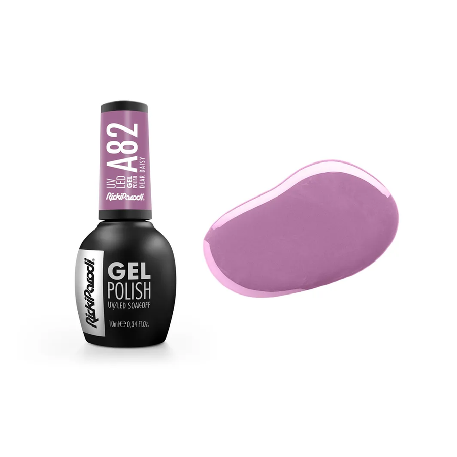 Gel Polish RickiParodi Dear Daisy A82 10 ml — packaging and shade