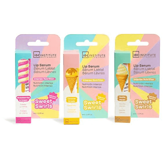 IDC Institute Sweet Swirls Sérum Labial 4 ml — Fragrâncias Variadas