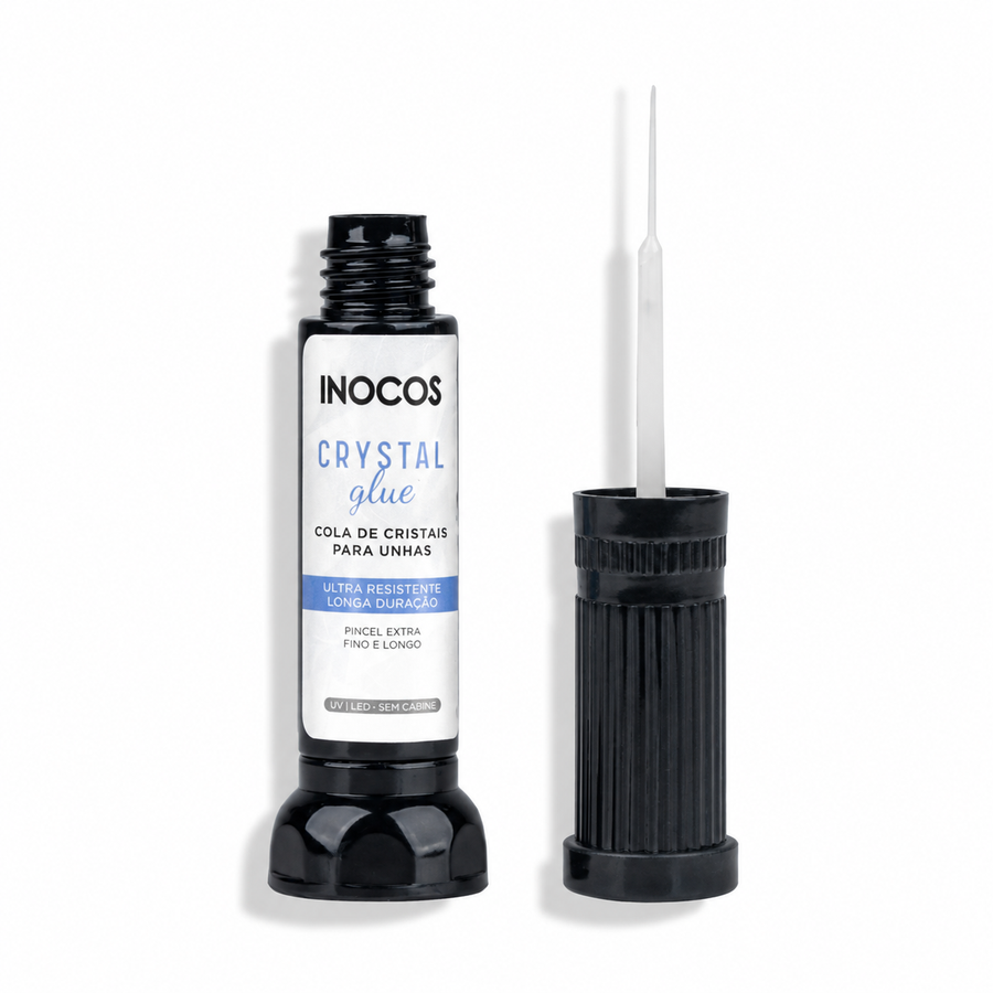 INOCOS Crystal Glue — Cola para Cristais 8 ml — embalagem completa sobre fundo branco