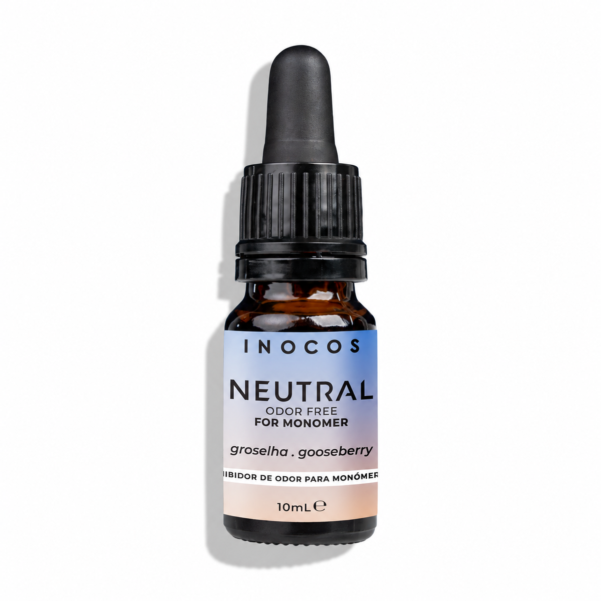 INOCOS Neutral — Inibidor de Odor Groselha Ativa 10 ml — embalagem completa sobre fundo branco
