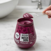 Salon Line #todecacho Marsala Tönungshaarmaske 500 g – Textur