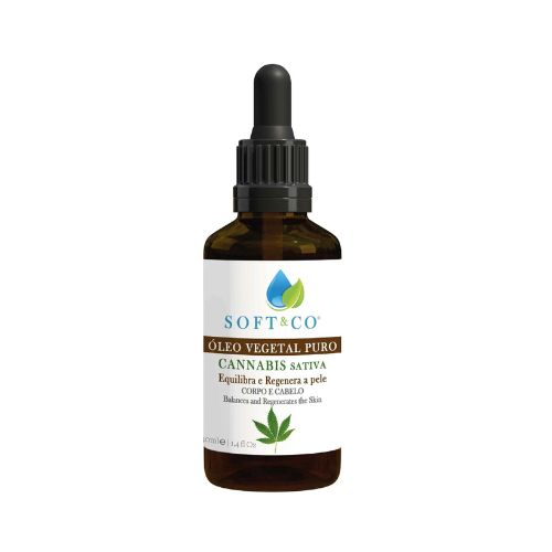 Soft & Co Óleo Vegetal Puro de Cannabis Sativa 40 ml