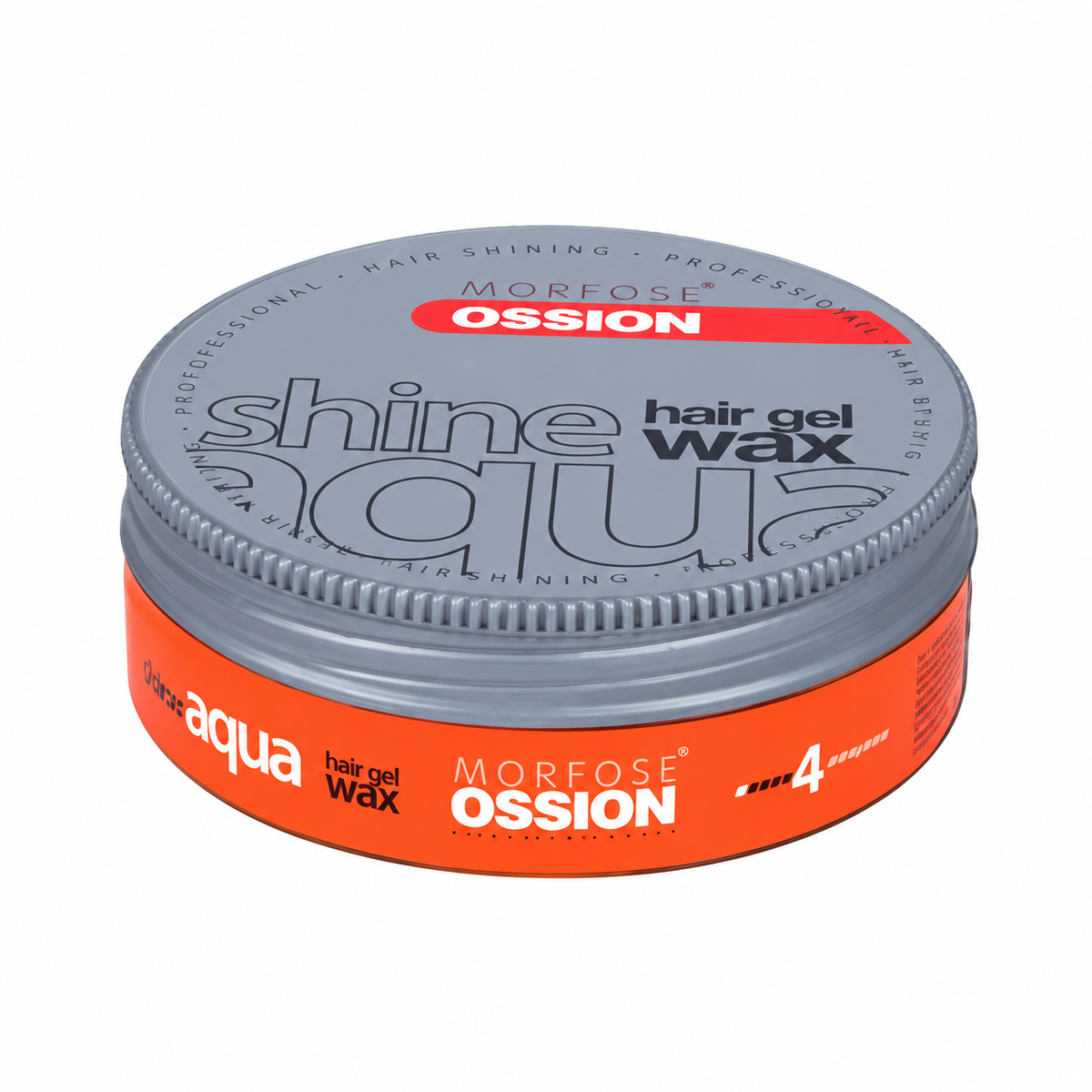 Morfose Ossion Shine Aqua Gel Wax 4 Laranja 175 ml