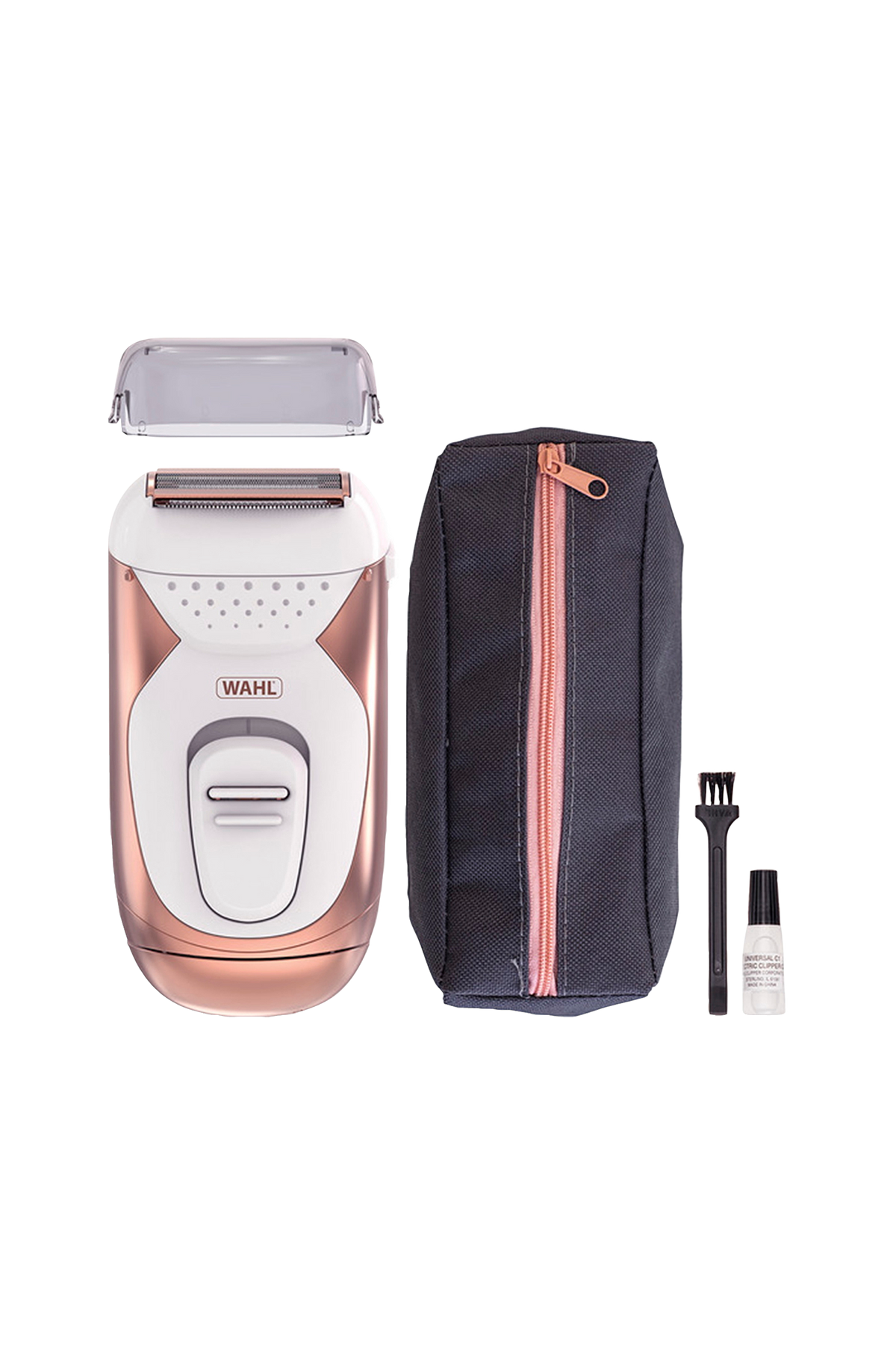 Wahl Ladies Shaver Máquina de Depilação Wet & Dry — conjunto e acessórios