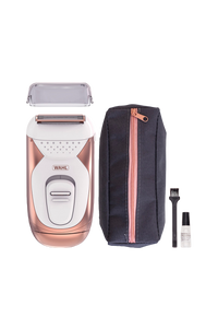Wahl Ladies Shaver Máquina de Depilação Wet & Dry — conjunto e acessórios