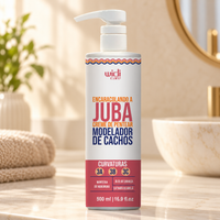 Widi Care Encaracolando a Juba 500 ml — apresentação em ambiente de cuidados capilares