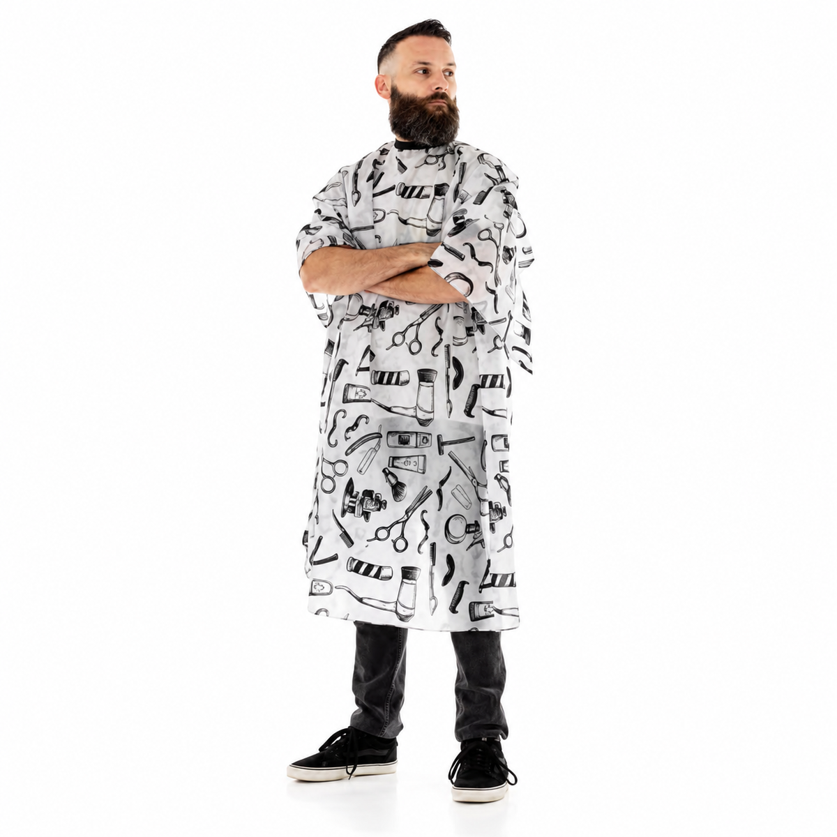 XanitaliaPro The Barber Brooklyn Capa de Corte 140 x 160 cm