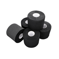Xanitalia Carbon Barber Papel de Pescoço Preto 5 Rolos