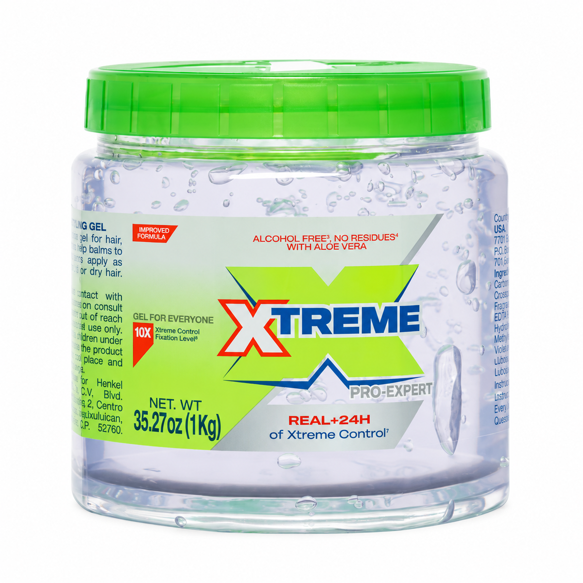 Xtreme Pro-Expert Gel Fixador Transparente 1 kg