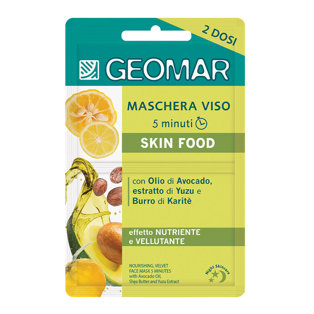 Geomar Máscara Facial Nutritiva e Suavizante 2x7,5ml